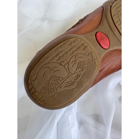 Pikolinos Brown Leather Driving shoes Slip On Loafers Men's 45 US 11-11.5 Spain - Picture 10 of 11